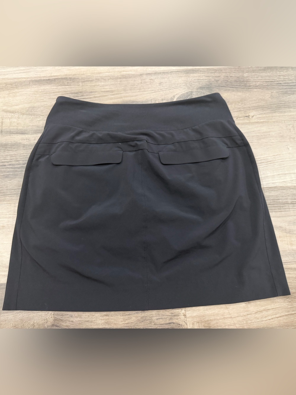 Athleta Soho Skort Skirt Black Size 4 Built-In Shorts - Picture 3 of 6